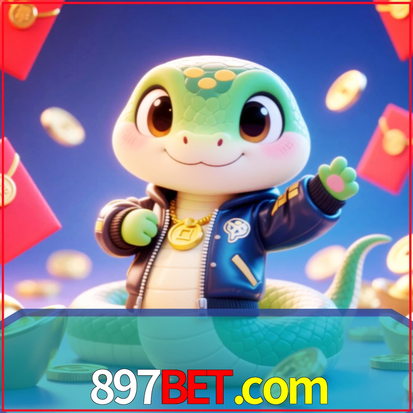 Slot machine 3D icon with number 7 and 1